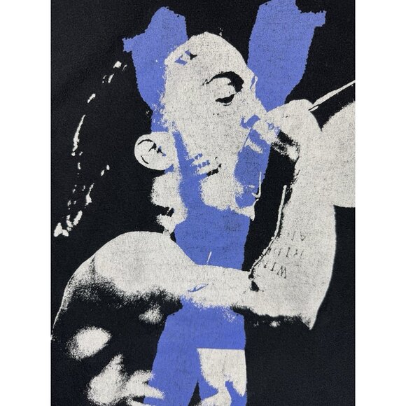 XXXTentacion Wing Ridden Angel Black Shirt Hip Hop Rap Promo Rare Music Album - Picture 4 of 12